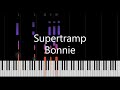 Supertramp - Bonnie (Piano Cover)