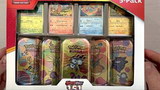 Opening Pokémon 151 Tins | Pulls, Hits & Nostalgia 🔥