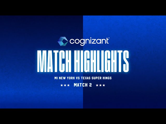 Cognizant Major League Cricket 2025 Match Highlights | MI New York vs Texas Super Kings