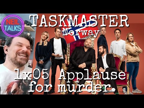 Taskmaster Norway (Kongen Befaler) 1x05 - Reaction - Impress the Mayor, No 'S' Words, and Jello!