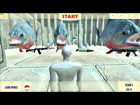FPS Avatar Survive in Under Water Maze - Animal Revolt Battle Simulator