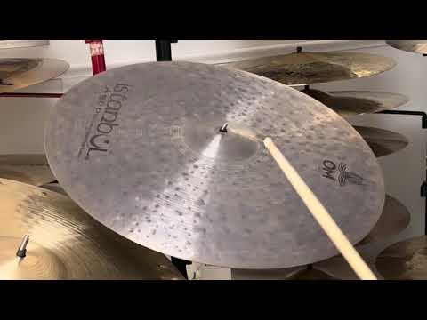 Istanbul Agop 22" Cindy Blackman OM Signature Ride Cymbal (2484g) - Traditional image 15