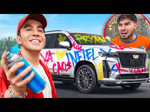 We painted YOLO's LUXURIOUS TRUCK and this is how it reacted