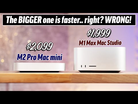 M2 Pro Mac mini vs M1 Max Mac Studio: We Didn't Expect THIS..