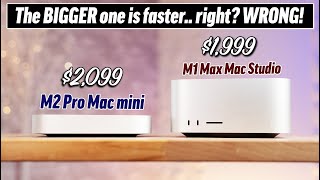 M2 Pro Mac mini vs M1 Max Mac Studio: We Didn
