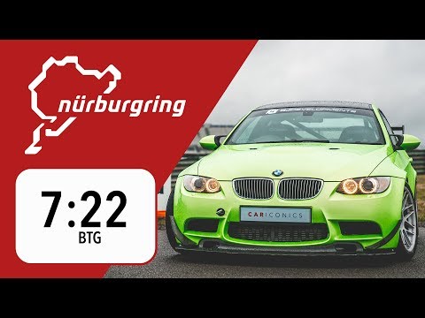 BMW M3 V8 - HOT LAP 7:22! Nurburgring BTG