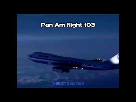 Pan Am flight 103 #boeing #aviation