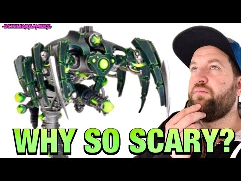 The Scariest unit in 40k? Necron Canoptek Wraiths Lore and Background - Warhammer 40000