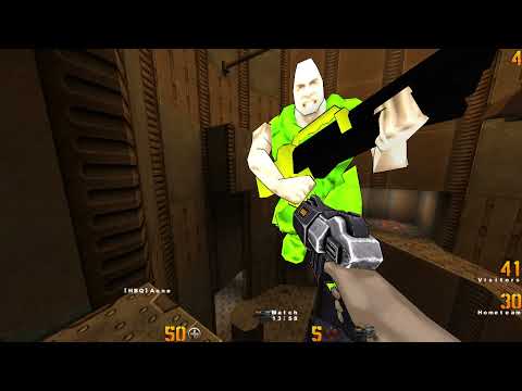 QUAKE 2 | EuroQ2L #14 | Round 5 - v3 vs HBQ - 3rd map - q2dm2 | POV David