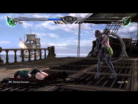 Soul Calibur V [ Ranked Match ] Shining Decopon [ Tira ] vs clestar [ Xiba ]