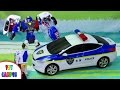 Hello Carbot Avante Pron Police Robot To Car 헬로카봇 아반떼 프론 폴리스 ToysReview ToyC