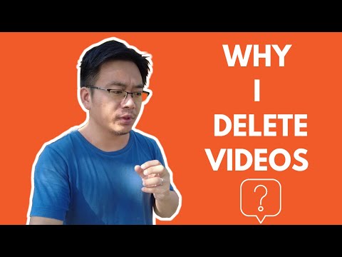 我为什么老删视频？ Why I often Delete My Videos?