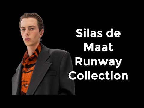 Silas de Maat | Dutch New Face Male Model Silas Runway Collection