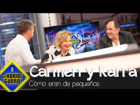 ¿Cómo eran Carmen Machi y Karra Elejalde de pequeños? - El Hormiguero