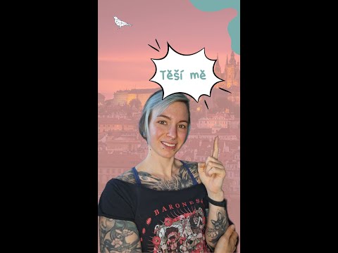 👋How to say "nice to meet you" in Czech? Learn the following phrases and the most common reactions.👋