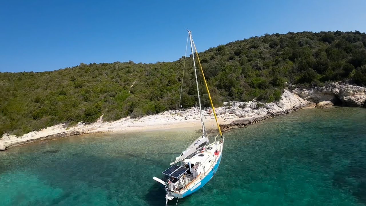 Korfu. Seiling i paradis