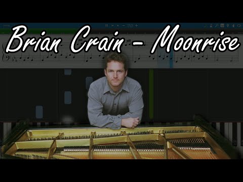 Brian Crain - Moonrise [Piano Tutorial | Sheets | MIDI] Synthesia