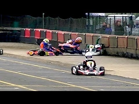Super 1 British Karting Champs. 2018: Rd 2, Part 5, IAME Cadet