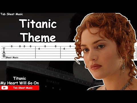 Titanic Theme - My Heart Will Go On Guitar Tutorial Video