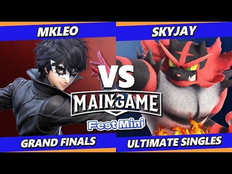MainGame Fest Mini GRAND FINALS - MkLeo (Joker) Vs. Skyjay (Incineroar) Smash Ultimate - SSBU