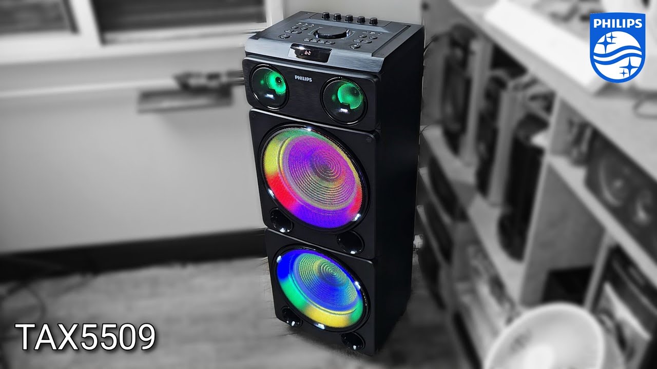 Unboxing (desembalando) Philips TAX5509