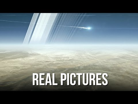 The First Real Images of Saturn - What Can We See in Them?