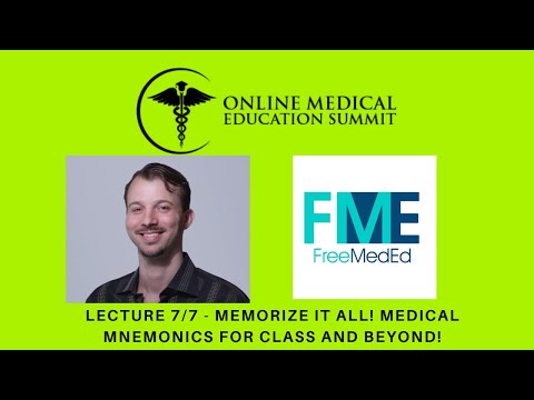 Maximizing Memory Tips for Med School Success with Ron Robertson or Picmonic