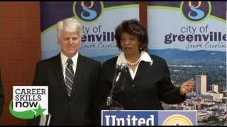preview picture of video 'Collaborative Job Training Program Announced in West Greenville'