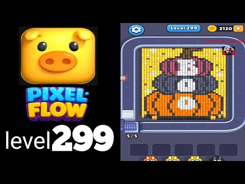 Pixel Flow Level 299 Walkthrough