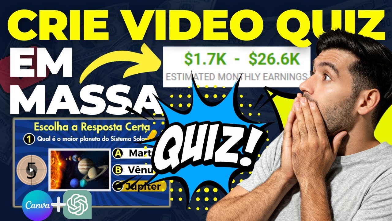 VIDEO DE QUIZ FACIL DE FAZER NO CANVA CRIE 15 VÍDEOS VIRAL EM 10 MINUTOS.