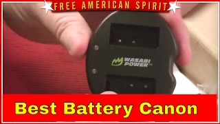 Canon Camera rebel t6i Rechargeable Battery Wasabi Review #FreeAmericanSpirit