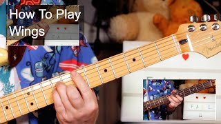 'Wings' The Fall Guitar &amp; Bass Lesson