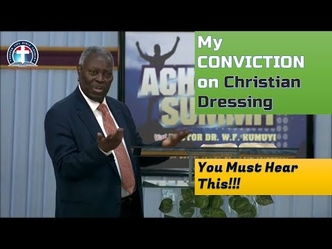 <h1 class=title>Pastor Kumuyi Speaks about His Conviction on Christian Dressing (From the Archives)</h1>