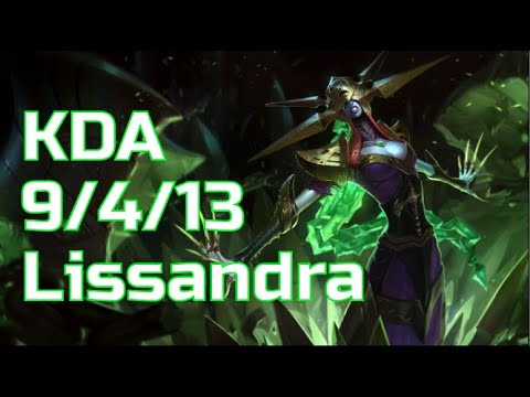 TSM Bjergsen Lissandra Vs Sylas - Mid Lane NA Challenger V10.10