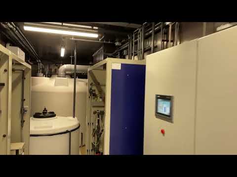 40 foot Container with Chlorine production in Barby Germany