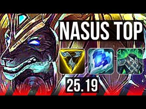 NASUS vs RENEKTON (TOP) | 7/1/7, Godlike | EUW Master | 25.19
