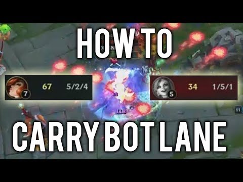 Katlife | HOW TO CARRY YOUR FEEDING BOT LANE - FULL INFORMATIVE KATARINA GAMEPLAY GUIDE