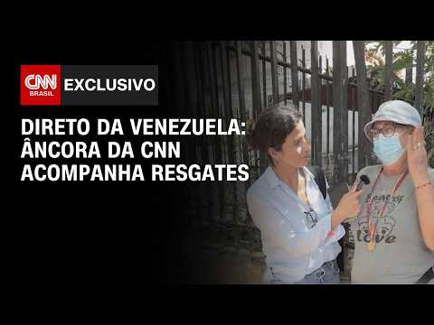 Âncora da CNN Internacional acompanha resgates de desaparecidos na Venezuela | CNN 360°