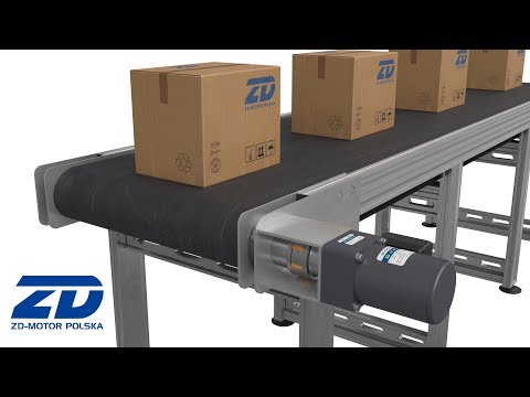 Zastosowanie napędów ZD-Motor - cz.1 Przenośnik taśmowy - zdjęcie
