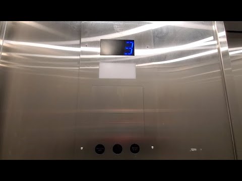 Richmond (mod. by Kone) Hydraulic Elevator at Douglas College Student Union - New Westminster BC