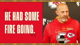Matt Nagy: “He had some fire going” | Press Conference 10/13