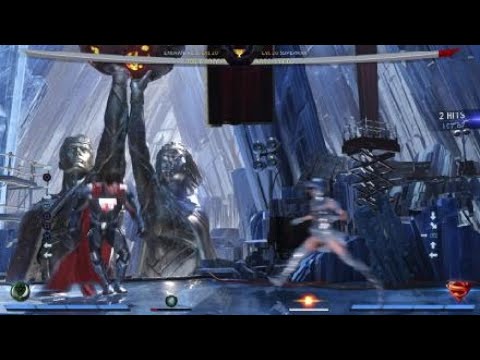 Injustice 2: Enchantress push-block into Xibalba combos