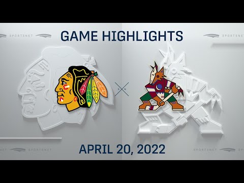 NHL Highlights | Blackhawks vs. Coyotes - Apr 20, 2022