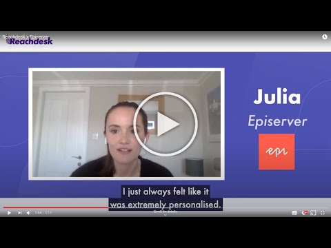 How Episerver streamlined their global field and customer marketing campaigns with Reachdesk