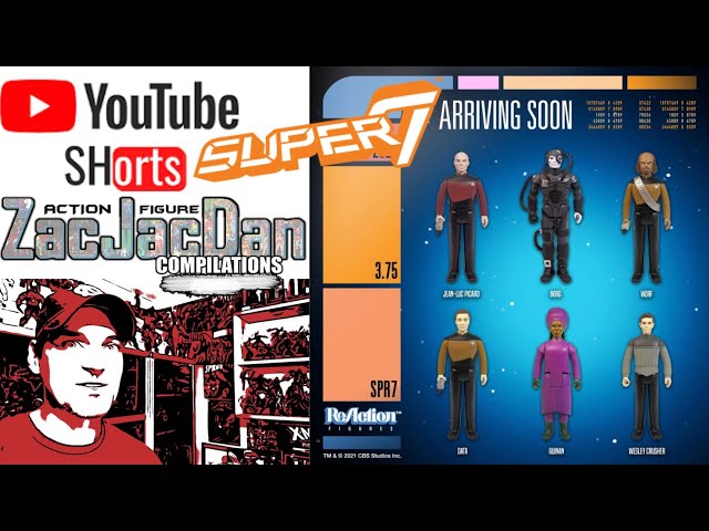 Vídeo relacionado con SUPER7 Super 7 - Figura de reacción de Star Trek: La próxima generación Wave 1 - Worf