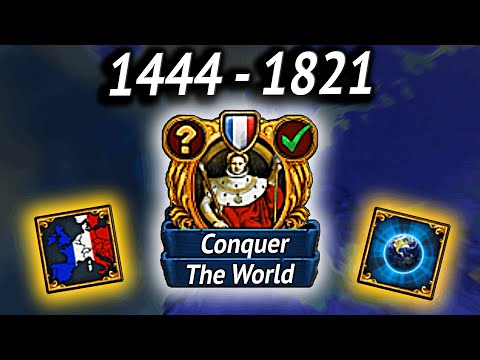Forming The MOST POWERFUL Nation in EU4 1.37 France Complete Movie