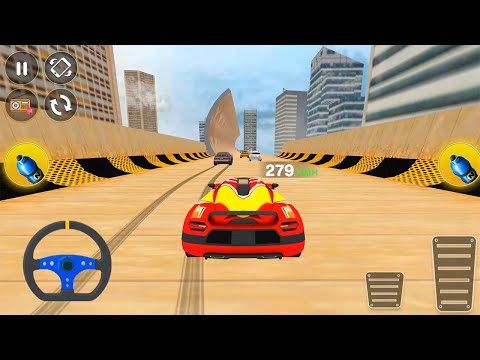 Formula Car Stunt 3D - New Red Sport Card Unlocked - Multiplayer Mode - Android Gameplay