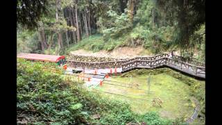 tall girl - Alisan mountain sceneries