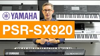 Video thumbnail for Yamaha PSR-SX920 Arranger Keyboard – What’s New? Full Walkthrough & Demo by ePianos.co.uk