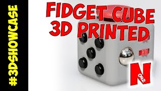A 3D PRINTED DIY FIDGET CUBE!